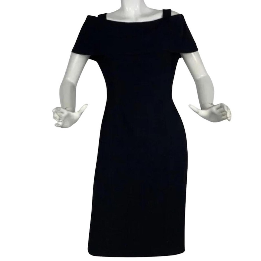Nanette Lepore cold-shoulder cocktail dress • size 10